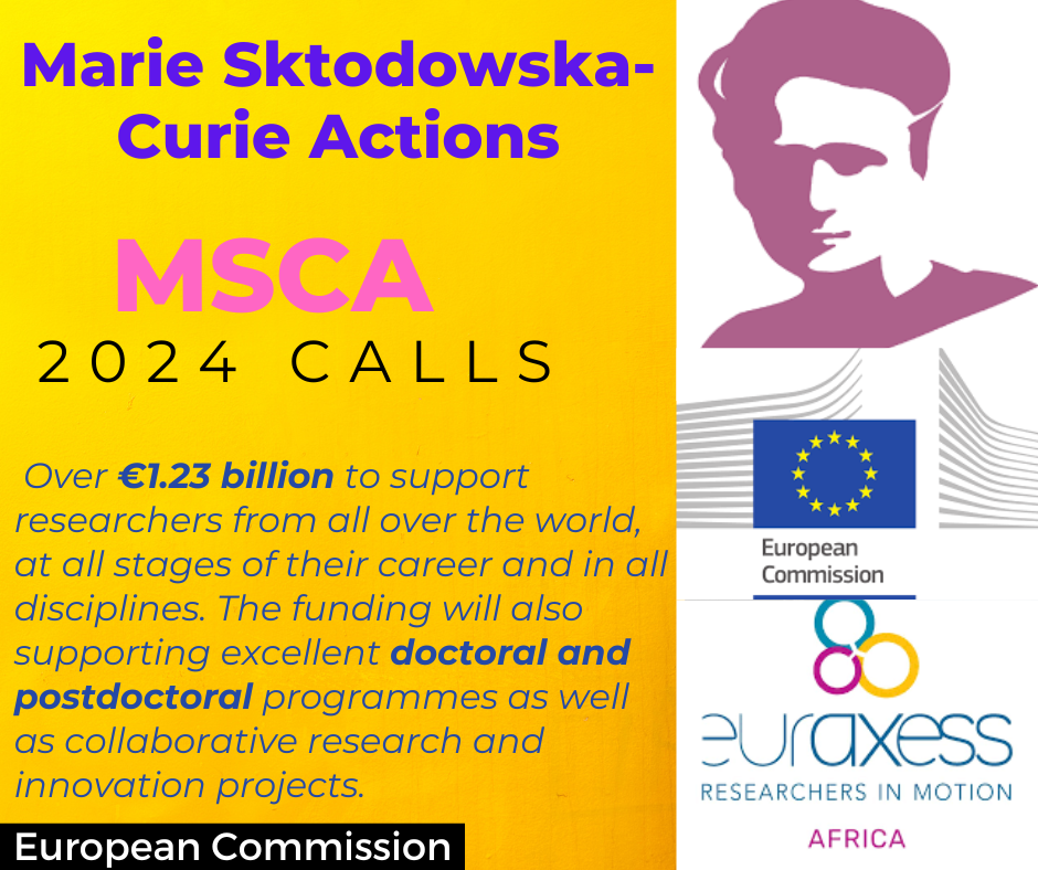 MSCA Announces New Call Dates For 2024 Calls EURAXESS   MSCA2024 1 