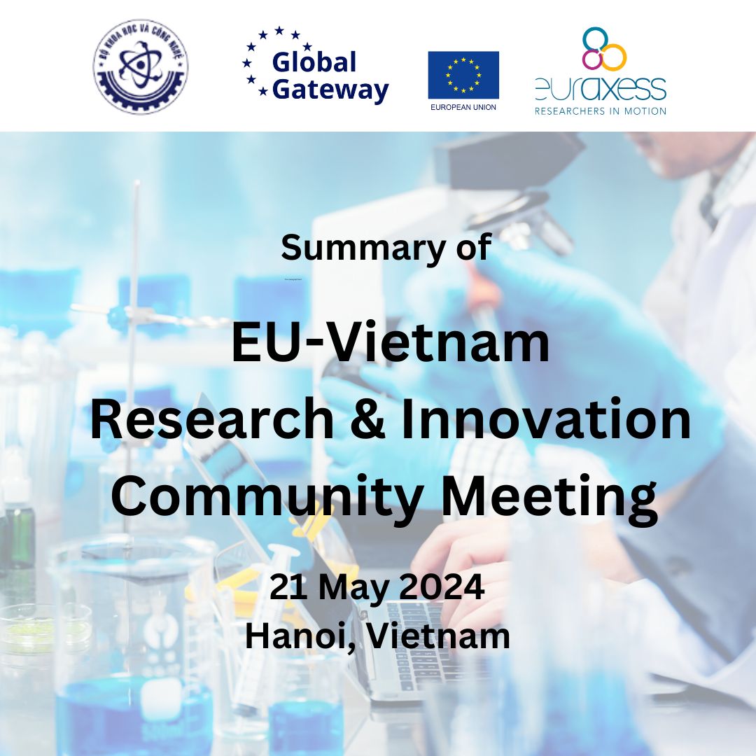 Summary of EU-Vietnam Research and Innovation Community Meeting | EURAXESS