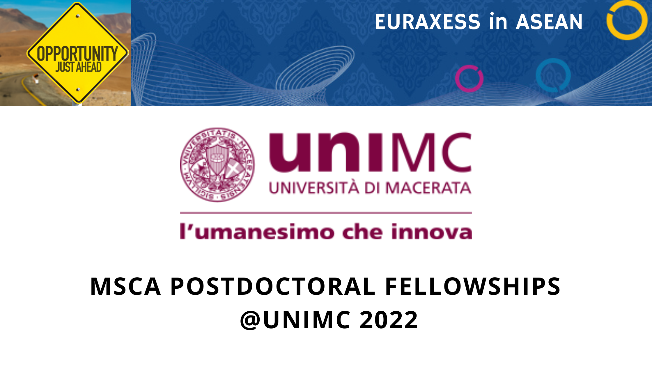 Marie Skłodowska-Curie Actions (MSCA) Postdoctoral Fellowships 2022 At ...