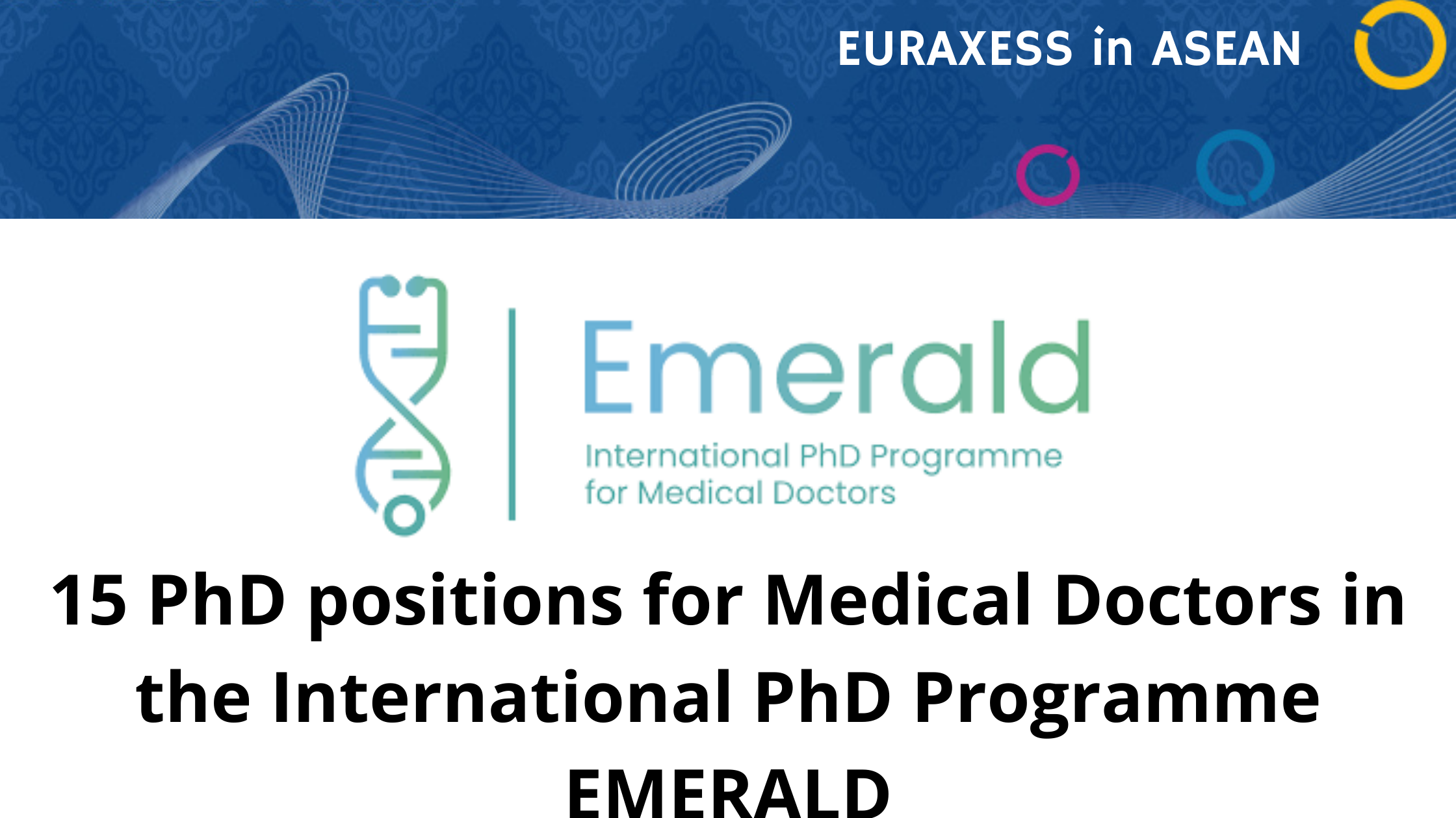 md phd programs europe